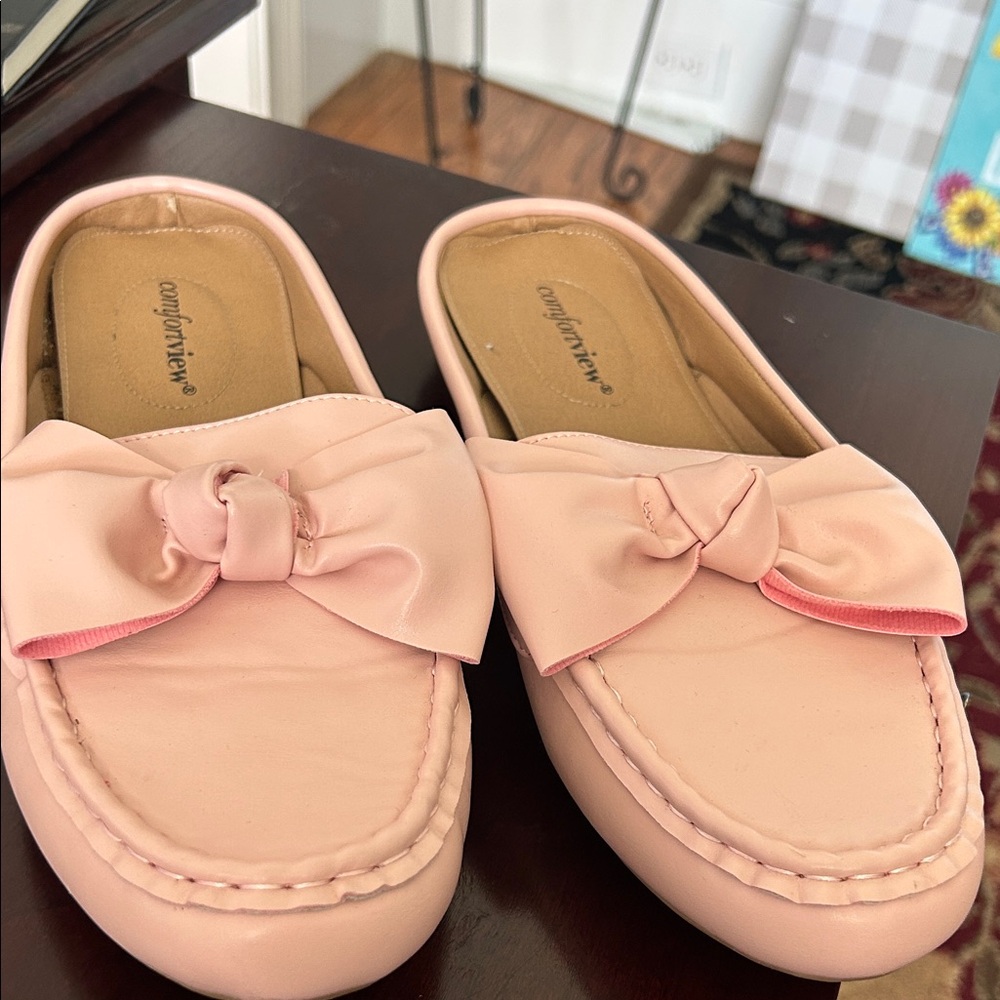 Comfortview Blush Pink Women's Flats